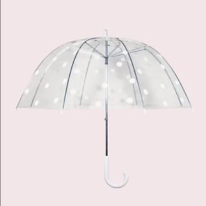 Kate Spade Clear Dot Umbrella